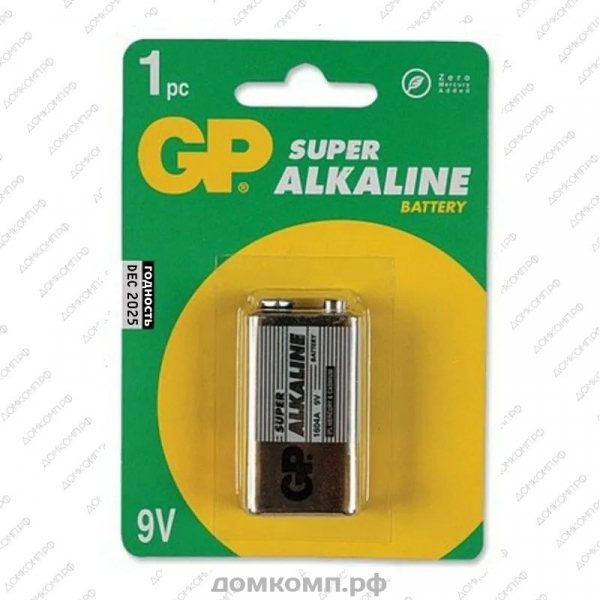 Батарейка Крона GP Super Alkaline 1604A-5S1 недорого. домкомп.рф